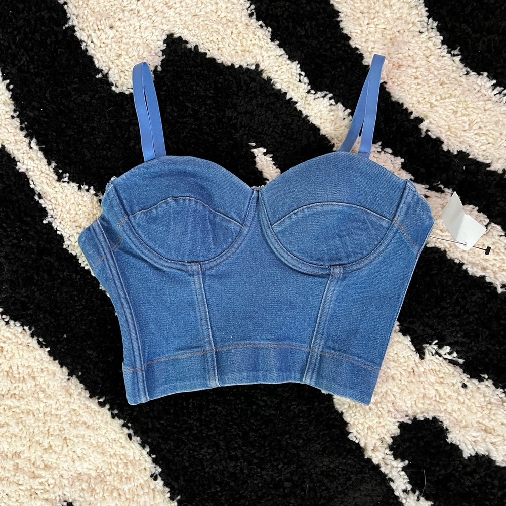 Akira Denim Corset